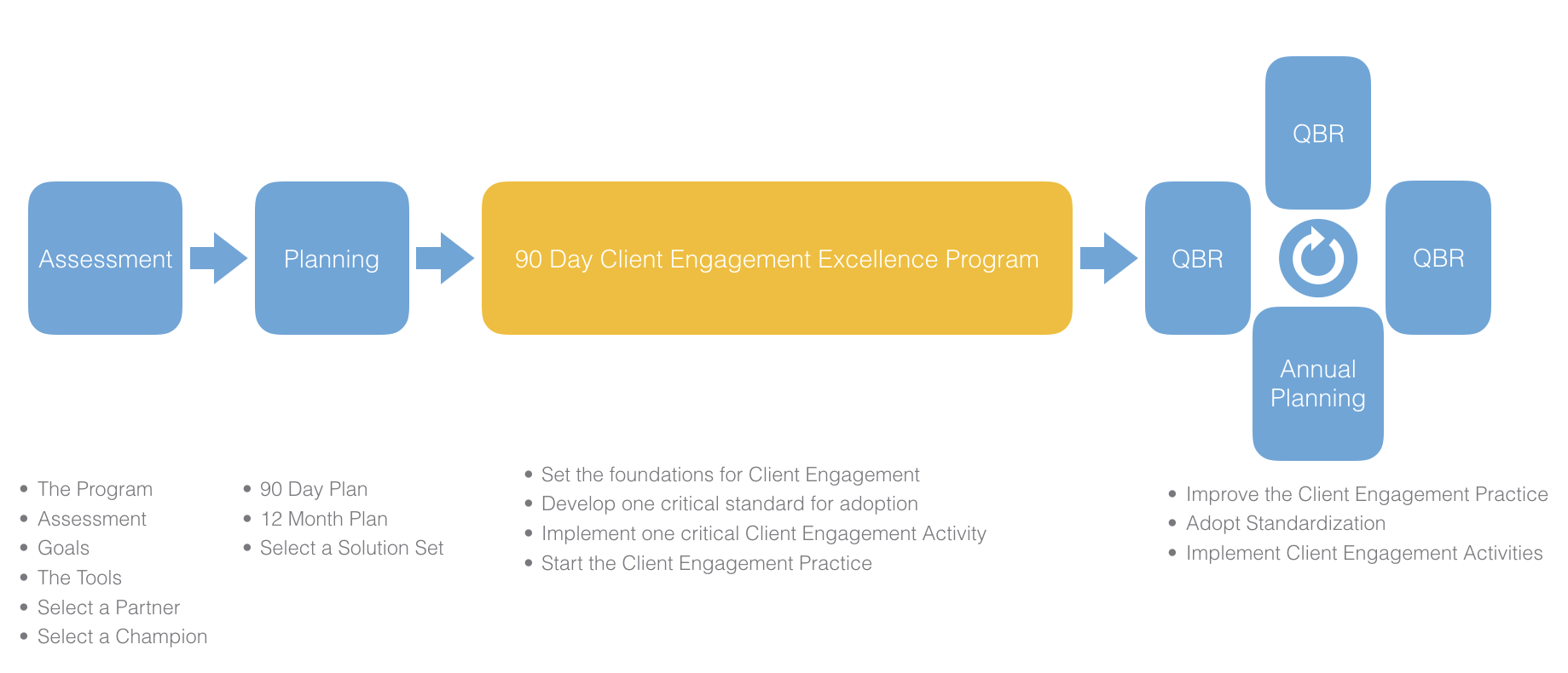 IT client engagement excellence process
